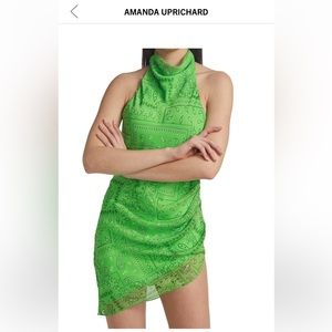 Samba Handkerchief Print Asymmetric Minidress